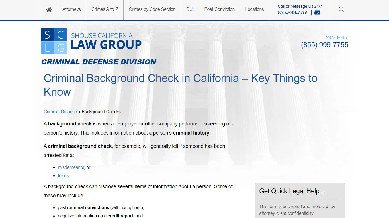 Criminal Background Check in California – Key Things to Know